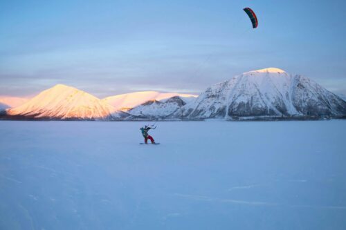 Snowkite Riding Österreich