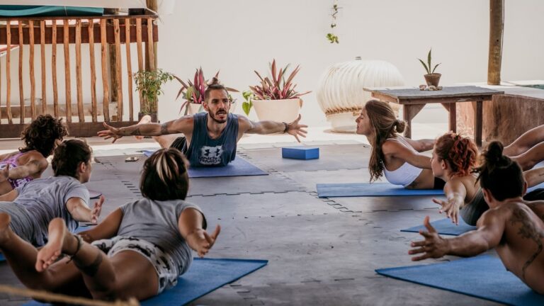 Yoga Und Muskeltraining Brasilien Ilha Do Guajiru